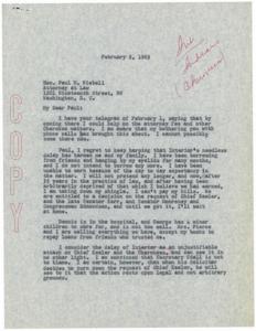 An Open Letter from a Cherokee Tribal Attorney: Financial Struggles and Unresolved Legal Matters, 1963-02-02