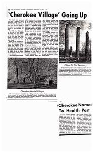 Preserving Cherokee History and Culture in Oklahoma, 1967-02-09