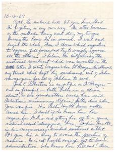 The Missionary&#39;s Struggle: A Letter from Clovis, 1967-01-01 - 1967-12-31