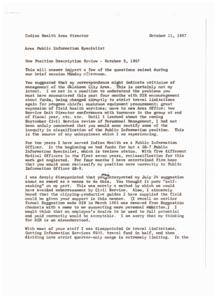 Addressing Concerns and Clarifications: Indian Health Area Director&#39;s Perspective, 1967-10-09