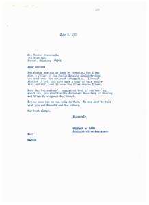 Public Housing Program for Indians and the Bryan Hotel: A Discussion, 1967-06-02