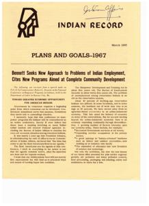 Towards Economic Empowerment: Addressing Indian Unemployment, 1967-01-01 - 1967-12-31