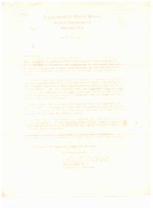 Repeal of Choctaw Tribe Termination Act, 1950-03-20