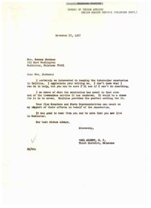 Saving Talihina&#39;s Tubercular Sanatorium: A Community&#39;s Fight, 1967-11-27