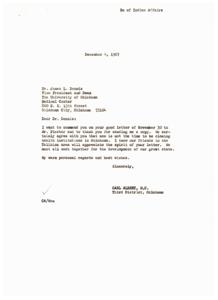 Support for Oklahoma Health Centers, 1967-11-18