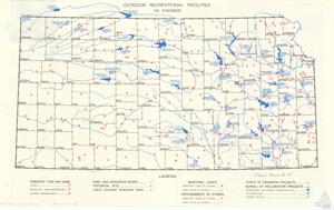 &quot;Comprehensive List of Outdoor Recreational Reservoirs in Kansas&quot;, 1957-01-01 - 1970-12-31