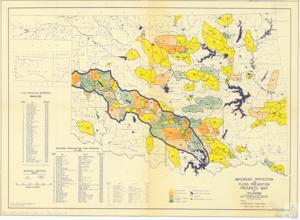 &quot;Comprehensive Map of Watershed Protection and Flood Prevention in Oklahoma&quot;, 1959-01-01 - 1959-12-31