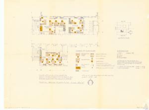 &quot;Blueprints and Furniture Arrangement for the Office of the Architect of the Capitol in 1975&quot;, 1975-06-10