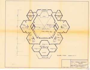 &quot;Floor Plan and Layout for Poteau Community Center, Oklahoma&quot;, 1967-05-19