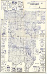 ["The document is a detailed map or project documentation of Paul's Valley, Oklahoma, highlighting various businesses, services, and landmarks. It includes information about automotive supply companies, banks, food establishments, hardware and lumber companies, contracting and oil field services, trucking companies, insurance providers, electrical contracting services, body shops, chemical companies, construction and drilling companies, and more. It also mentions specific addresses, phone numbers, and key individuals associated with these entities."]