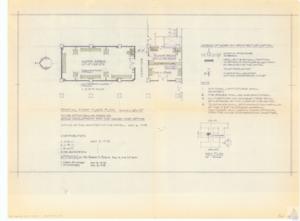 ["This document is a detailed blueprint for the Capitol building project by the Architect of the Capitol. It features a legend of work, marking out various spaces, such as the existing structure, employee space, work area, and public space. It also indicates future additions like counters and additional light fixtures. The plan also includes notes about air conditioning, furniture, and telephones. It was approved by Mr. Robert V. Rota on May 13, 1975, and distributed to various individuals. The document was created on May 6, 1975, and includes a key plan, scale, and distribution location."]