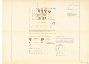 ["The document is a map or project plan for the distribution of furniture and equipment within the House Office Building Annex 2, specifically for the Select Committee on Missing in Action's temporary 3rd floor space. It includes details about the furniture and furnishings, provided by the Clerk of the House, and the installation of telephones, as approved by the C&P Telephone Company. This plan, approved by Congressman Gillespie V. Montgomery on September 24, 1975, was prepared by the Office of the Architect of the Capitol. It also contains a legend for understanding symbols and locations within the plan."]
