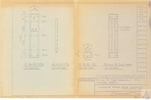 ["The document describes a design and detail property of Cuckler Steelspan Company, with specific measurements and codes for a project. It includes information on welding requirements, product assembly, revisions, and standard information. It also mentions the company's location in Monticello, Iowa and included is a drawing number, job number, date, and standard. The document refers to the involvement of individuals named Noll and Carl Al."]