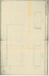 ["The document describes a map of a Paint Hangar Plan for Lear Siegler, Inc.'s Aircraft Maintenance Center, designed and built by The Austin Company in Mobile, Alabama. The plan includes features such as exhaust air plenum, toilet exhaust fans, dry filter banks, supply air diffuser doors, and tracks for doors. The plan, marked number 71.8003.D-2, was drawn by Albert and dated January 21, 1971."]