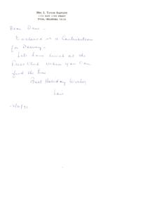 1971 Holiday Letter from Lois to Dave, 1973-01-01 - 1974-12-31