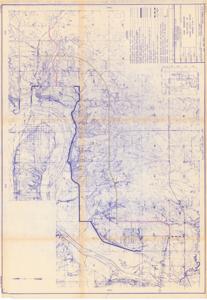 Kaw Reservoir, Relocation of Osage County Roads, General Plan I., 1974-01-01 - 1974-12-31