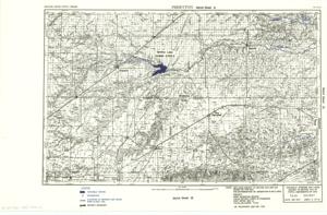 ["Perryton, Navigable Streams and Lakes Subject To Section 404 of FWPCA Amendments of 1972. 11 x 17. United States, Dept. of the Army, Tulsa District Corps of Engineers, 1977."]