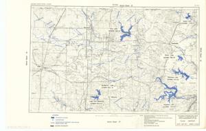 ["Enid, Navigable Streams and Lakes Subject To Section 404 of FWPCA Amendments of 1972. 11 x 17. United States, Dept. of the Army, Tulsa District Corps of Engineers, 1977."]