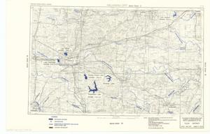 ["Oklahoma City, Navigable Streams and Lakes Subject To Section 404 of FWPCA Amendments of 1972. 11 x 17. United States, Dept. of the Army, Tulsa District Corps of Engineers, 1977."]