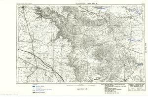 ["Plainview, Navigable Streams and Lakes Subject To Section 404 of FWPCA Amendments of 1972. 11 x 17. United States, Dept. of the Army, Tulsa District Corps of Engineers, 1977."]