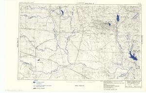 ["Lawton, Navigable Streams and Lakes Subject To Section 404 of FWPCA Amendments of 1972. 11 x 17. United States, Dept. of the Army, Tulsa District Corps of Engineers, 1977."]