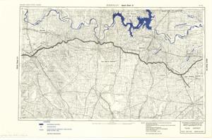 ["Sherman, Navigable Streams and Lakes Subject To Section 404 of FWPCA Amendments of 1972. 11 x 17. United States, Dept. of the Army, Tulsa District Corps of Engineers, 1977."]
