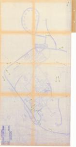 ["Blueprint, Sequoyah High School. 18 x 36. Dept of the Interior, Bureau of Indian Affairs, 1976."]