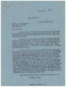 Immigration Assistance for Mrs. Charles Hope, 1946-07-19