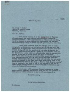 Immigration Laws for Fiancees of Exservicemen: A Congressional Inquiry, 1946-06-26