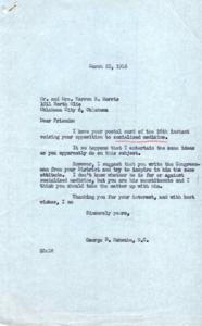 Correspondence Regarding Opposition to Socialized Medicine in 1946, 1946-03-28
