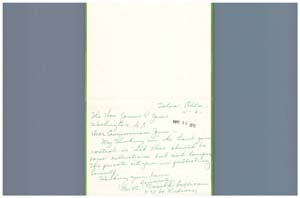 Letter from Mrs. Muriel W. Sullivan to Congressman James R. Jones regarding gun control, May 6, 1976