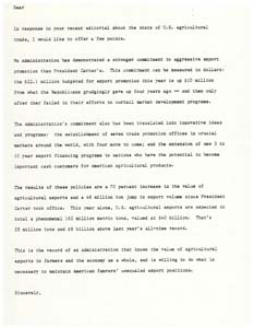 Press Releases from the Carter/Mondale Presidential Committee Re-Election Campaign, 1980