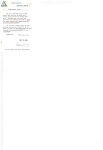 Correspondence Related to Questionnaire for Congressional Candidates from Cities Service Gas Company , 1976-07-26 - 1976-07-30