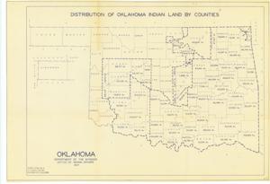 Distribution of Indian Land by Counties, 1947-01-01 - 1947-12-31