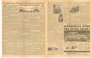 ["Create a concise and logical summary: This entry describes a transportation map featured in a newspaper published by the Daily Oklahoman.  Dimensions: Not specified."]