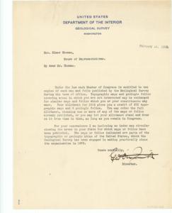 ["Create a concise and logical summary using the title from the TITLE column and the text in the summary. The title is Index map by U.S. Department of the Interior, Geological Survey. This document features an index map produced by the U.S. Department of the Interior, Geological Survey, and it includes a accompanying letter from the Survey. Dimensions: Not specified in the provided data."]