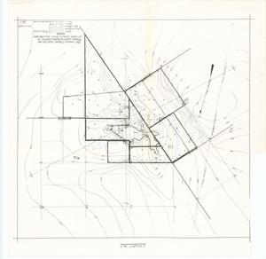 ["Create a concise and logical summary: This geological map features a blue annotation indicating the Limit of Shallow Brine. Dimensions: Not specified."]