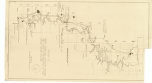 ["Create a concise and logical summary: This hydrologic map, prepared by consulting engineer W. R. Holway, illustrates connections to public services, various dams, and railways, and is linked to the 1950 Data folder under Campaign/Politics.  Dimensions: Not specified."]