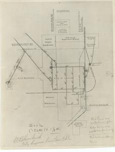 ["Hydrologic Map by Wyatt B. Hendrick, measuring 8 3/4 x 11 1/2."]