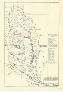 ["Two maps produced by the War Department, Army Corps of Engineers, illustrate various substations, generating stations, transmission lines, and electric companies. Dimensions: 13 x 9."]