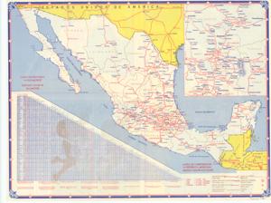 ["Create a concise and logical summary using the title from the TITLE column and the text in the summary.  This tourist map, produced by the Mexican Tourist Association and the Mexican Government's Tourist Department, was removed from the materials of the 80th Congress Appropriations Committee, specifically the Foot and Mouth Subcommittee. Dimensions: 18 x 23 5/8."]
