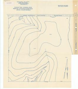 ["Topographic Map of SW1/4-Sec 11-T26N-R2E-I.M. by Joseph A. Williams, depicting highways and elevation with an Exhibit 'B' label in the lower right corner. Dimensions: 14 1/2 x 17."]