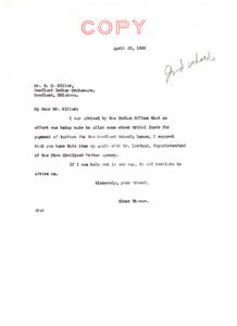 ["The letter from Senator Elmer Thomas to J. E. Shields expresses gratitude for the support in securing appropriations for the Riverside Indian School. Thomas also mentions considering the Logan bill. In response, Shields writes to thank Thomas for his efforts in improving the school, including the new gymnasium and community cannery. They also express gratitude for the support and request Thomas's support for the Logan bill."]