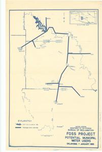Foss Project, Potential Municipal Water Users, 1953-01-01 - 1953-12-31