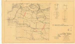 Le Flore County, Oklahoma, General Highway Map - Digitized, 1954-01-01 - 1954-12-31