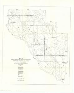 Map of Parts of Alfalfa, Garfield, Kingfisher, and Major Counties, Oklahoma Showing Thickness of Saturated Terrace Deposits, 1939-01-01 - 1974-12-31