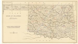 ["The document represents a map rainfall amounts and flooding areas based on preliminary data. Map; 15 15/16 x 27 7/8 inches; No. 208-1; Annotated (blue, by-hand): rainfall range amounts; Annotated (red, by-hand): rainfall amounts in specific cities; Inscribed (reverse): Archives, Flood Control Damage and Info ."]