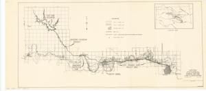 ["The document represents a map Washita River Sub-Basin, Oklahoma. Aqueduct, Municipal Water Supply Pipe Line to Anadarko and Chickasha. Land use map; 10 1/2 x 23 1/2 inches; DWG. 480-514-380."]