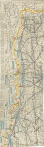 ["The map titled Southern Oklahoma And Northern Texas Highways covers the period from 1915 to 1949. Dimensions: 14 1/2 x 47."]